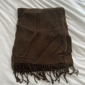 Jcrew waffle scarf
